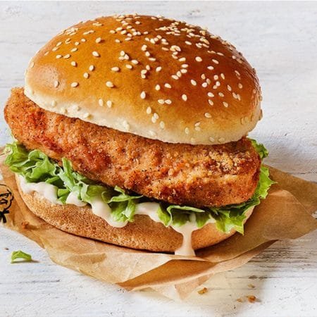 Veggie-chicken-burger